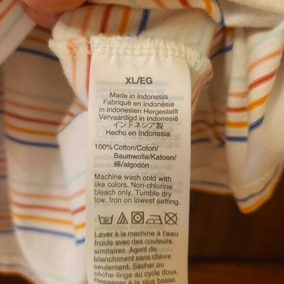 Madewell Northside Vintage Tee in Costillo Stripe Lighthouse - Picture 4 of 7